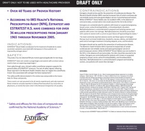 Solvay Pharmaceuticals Product Collateral