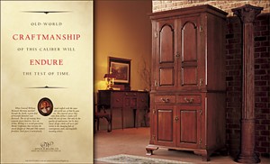 ARTHUR WELLING Fine Furniture Brand Campaign
