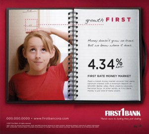 FIRST BANK There's More to Banking Than Just Banking