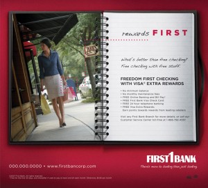 FIRST BANK There's More to Banking Than Just Banking