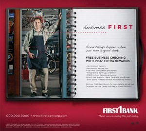 FIRST BANK There's More to Banking Than Just Banking