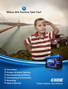 EXIDE Stay Positive