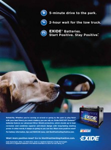 EXIDE Stay Positive